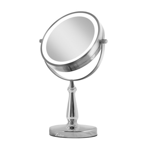 Zadro Next Generation TwoSided LED Lighted Swivel Makeup/Shaving